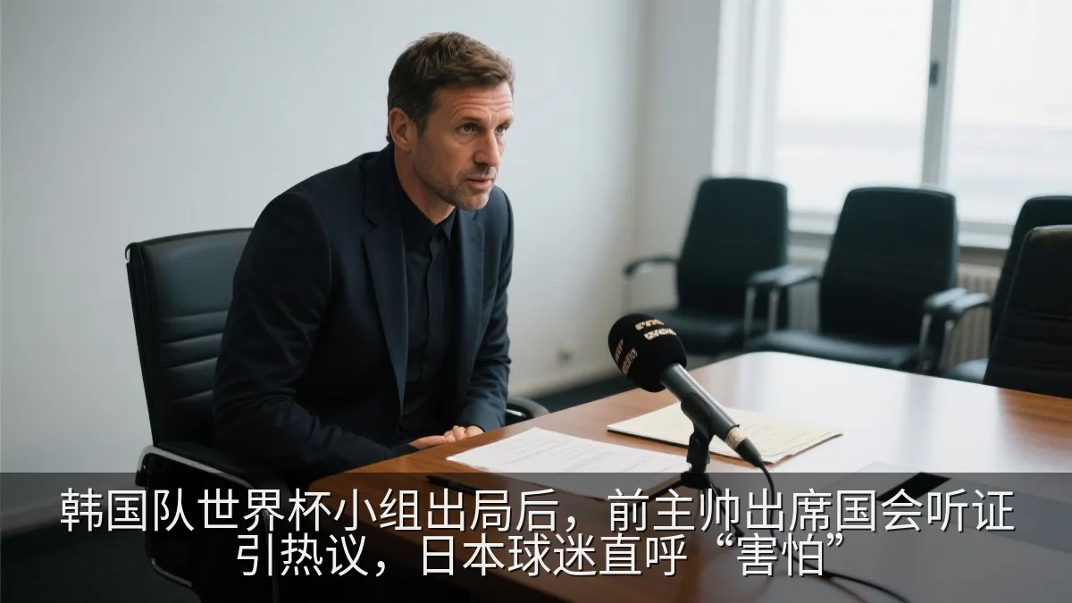 韩国队世界杯小组出局后，前主帅出席国会听证引热议，日本球迷直呼“害怕”