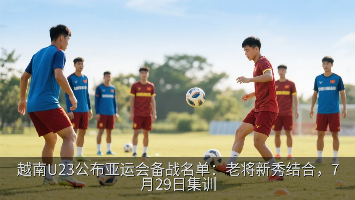 越南U23公布亚运会备战名单：老将新秀结合，7月29日集训